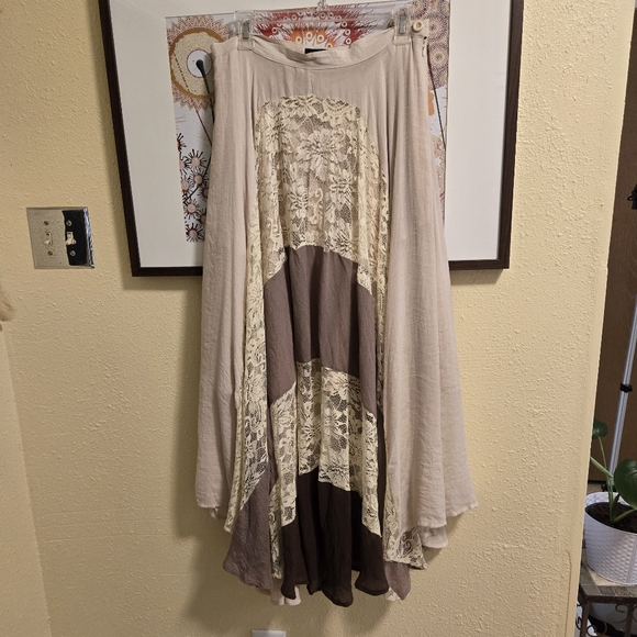 Ryu Dresses & Skirts - Boho Lace Maxi Skirt, size L